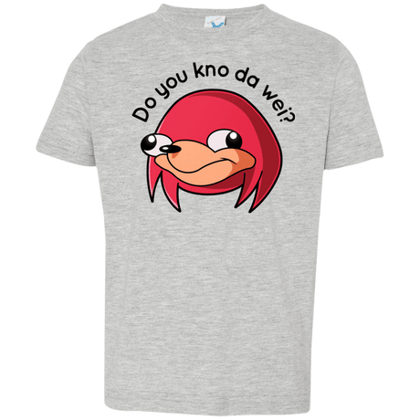 T-Shirts Heather / 2T Ugandan Knuckles Toddler Premium T-Shirt
