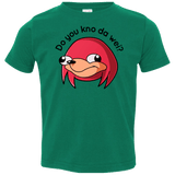 T-Shirts Kelly / 2T Ugandan Knuckles Toddler Premium T-Shirt
