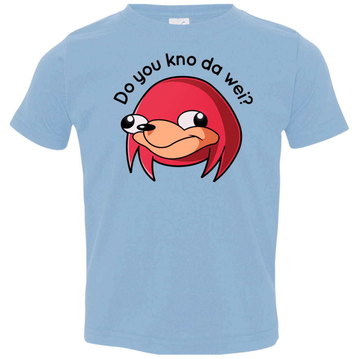 T-Shirts Light Blue / 2T Ugandan Knuckles Toddler Premium T-Shirt