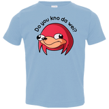 T-Shirts Light Blue / 2T Ugandan Knuckles Toddler Premium T-Shirt