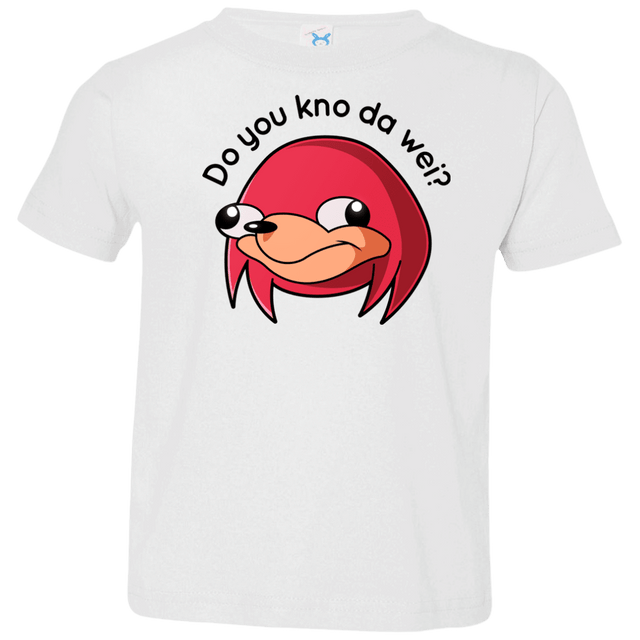 T-Shirts White / 2T Ugandan Knuckles Toddler Premium T-Shirt