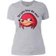 T-Shirts Heather Grey / X-Small Ugandan Knuckles Women's Premium T-Shirt