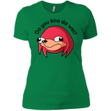 T-Shirts Kelly Green / X-Small Ugandan Knuckles Women's Premium T-Shirt