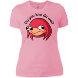 T-Shirts Light Pink / X-Small Ugandan Knuckles Women's Premium T-Shirt