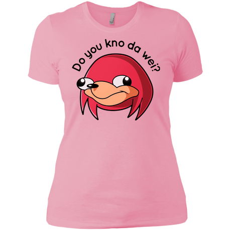 T-Shirts Light Pink / X-Small Ugandan Knuckles Women's Premium T-Shirt