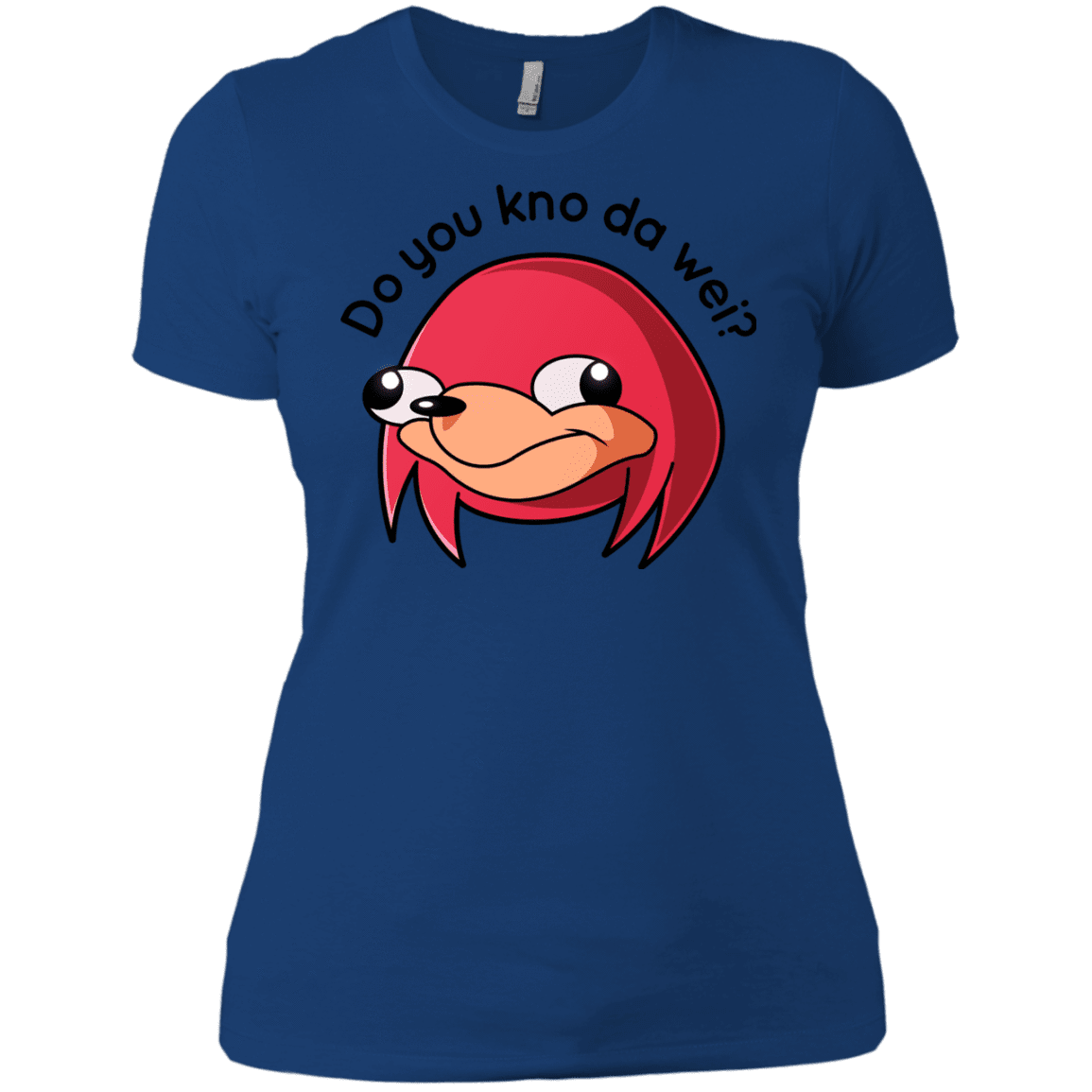 T-Shirts Royal / X-Small Ugandan Knuckles Women's Premium T-Shirt