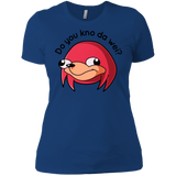 T-Shirts Royal / X-Small Ugandan Knuckles Women's Premium T-Shirt