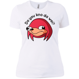 T-Shirts White / X-Small Ugandan Knuckles Women's Premium T-Shirt