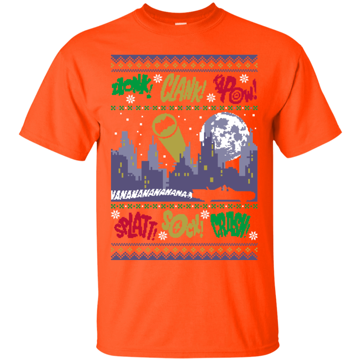 T-Shirts Orange / Small UGLY BATMAN T-Shirt
