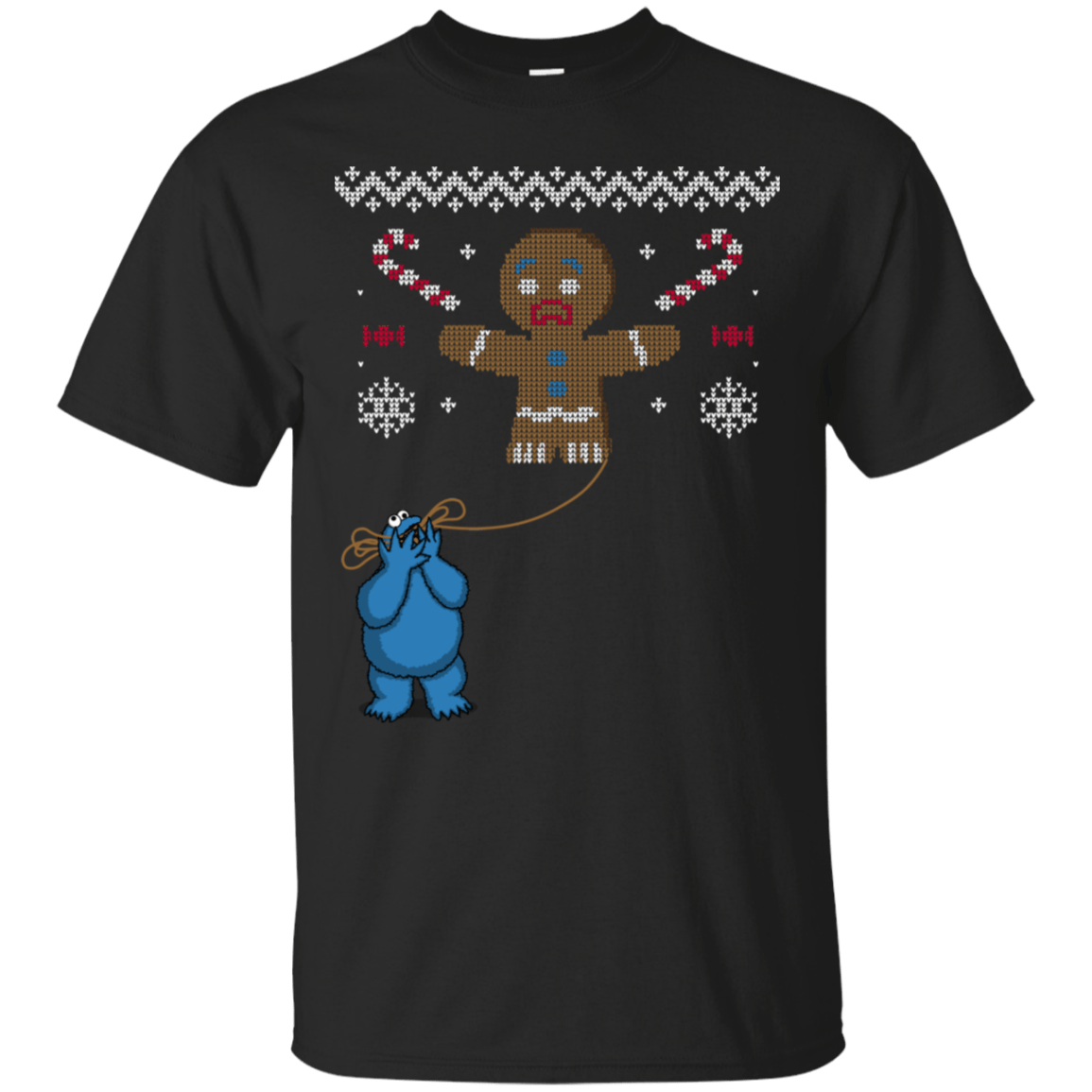 T-Shirts Black / S Ugly Cookie T-Shirt