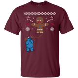 T-Shirts Maroon / S Ugly Cookie T-Shirt