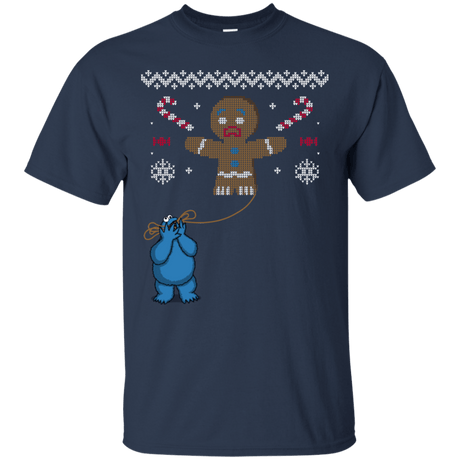 T-Shirts Navy / S Ugly Cookie T-Shirt