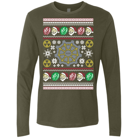 T-Shirts Military Green / Small UGLY FALLOUT Men's Premium Long Sleeve