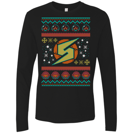 T-Shirts Black / Small UGLY METROID Men's Premium Long Sleeve