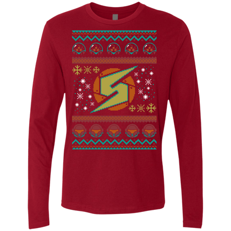T-Shirts Cardinal / Small UGLY METROID Men's Premium Long Sleeve