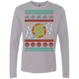 T-Shirts Heather Grey / Small UGLY METROID Men's Premium Long Sleeve