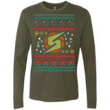T-Shirts Military Green / Small UGLY METROID Men's Premium Long Sleeve