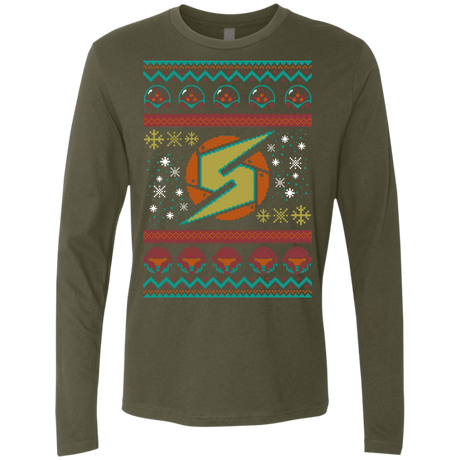 T-Shirts Military Green / Small UGLY METROID Men's Premium Long Sleeve