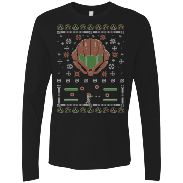 T-Shirts Black / Small Ugly Samus Sweater Men's Premium Long Sleeve