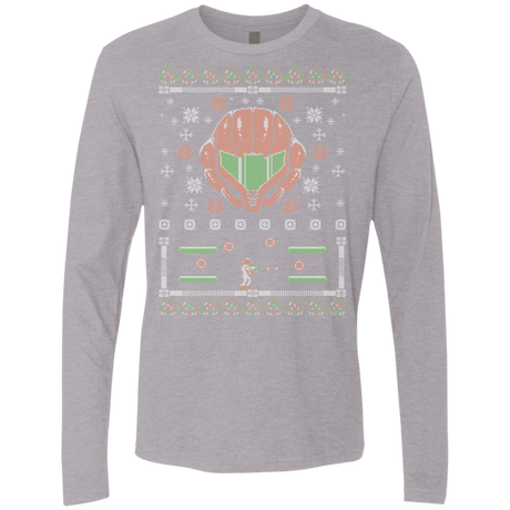T-Shirts Heather Grey / Small Ugly Samus Sweater Men's Premium Long Sleeve