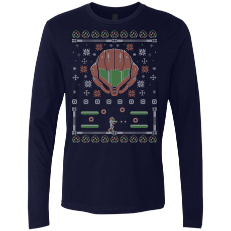 T-Shirts Midnight Navy / Small Ugly Samus Sweater Men's Premium Long Sleeve