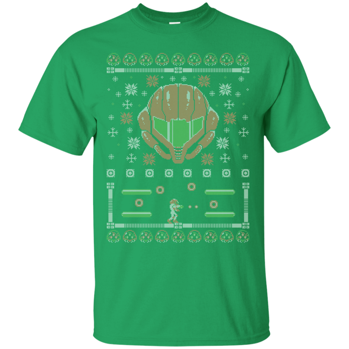 T-Shirts Irish Green / Small Ugly Samus Sweater T-Shirt