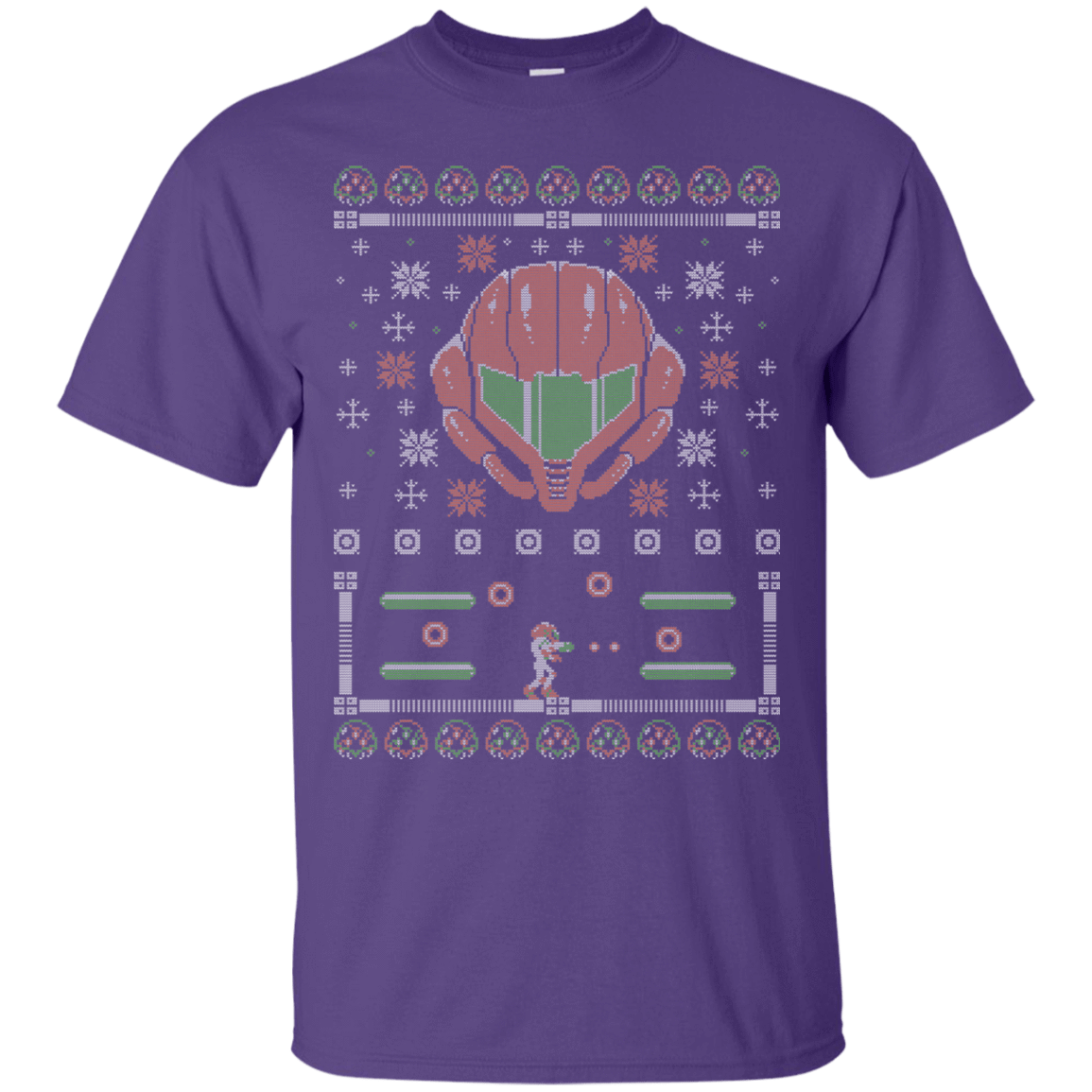 T-Shirts Purple / Small Ugly Samus Sweater T-Shirt