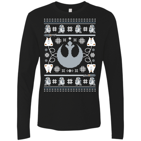 T-Shirts Black / Small UGLY STAR WARS ALLIANCE Men's Premium Long Sleeve