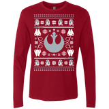 T-Shirts Cardinal / Small UGLY STAR WARS ALLIANCE Men's Premium Long Sleeve