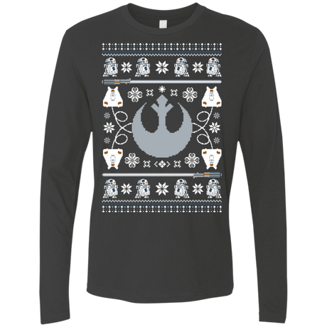 T-Shirts Heavy Metal / Small UGLY STAR WARS ALLIANCE Men's Premium Long Sleeve