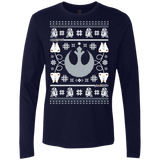 T-Shirts Midnight Navy / Small UGLY STAR WARS ALLIANCE Men's Premium Long Sleeve
