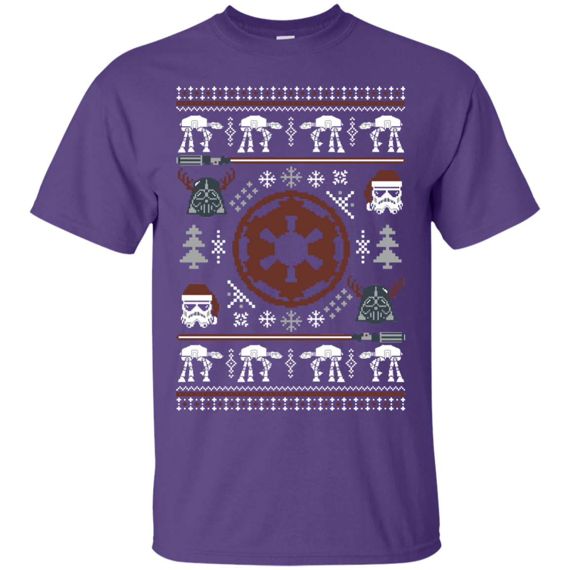T-Shirts Purple / Small UGLY STAR WARS EMPIRE T-Shirt