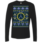 T-Shirts Black / Small UGLY STARGATE Men's Premium Long Sleeve