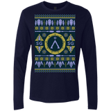 T-Shirts Midnight Navy / Small UGLY STARGATE Men's Premium Long Sleeve