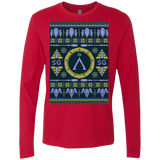 T-Shirts Red / Small UGLY STARGATE Men's Premium Long Sleeve