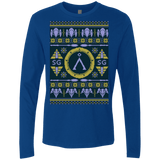 T-Shirts Royal / Small UGLY STARGATE Men's Premium Long Sleeve