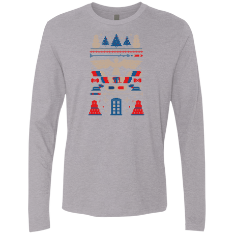 T-Shirts Heather Grey / Small Ugly Who Sweater Men's Premium Long Sleeve