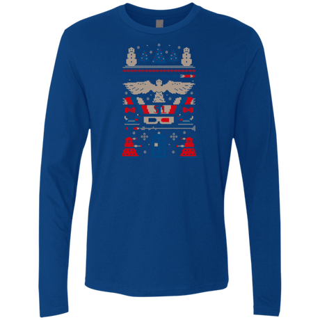 T-Shirts Royal / Small Ugly Who Sweater Men's Premium Long Sleeve