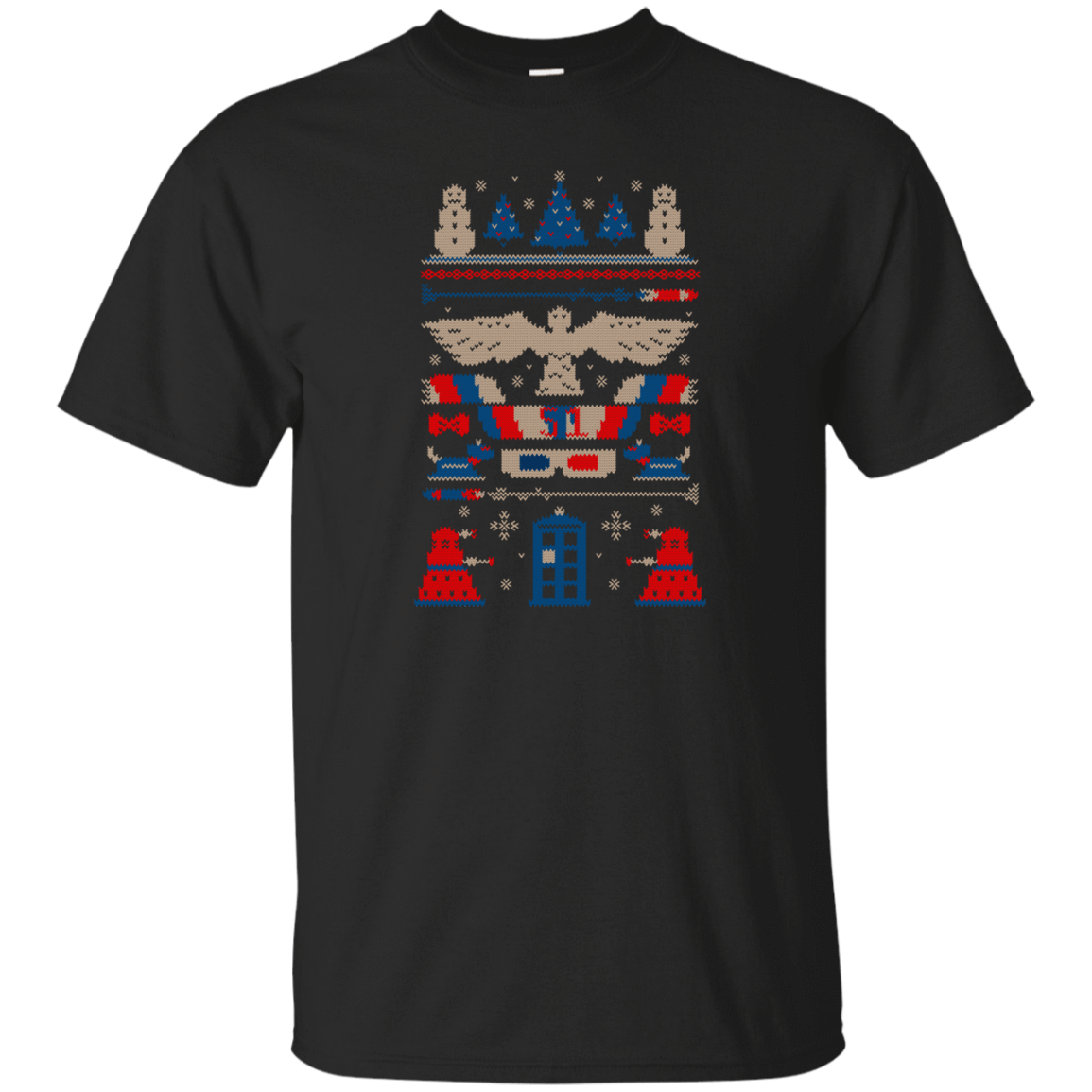 T-Shirts Black / Small Ugly Who Sweater T-Shirt