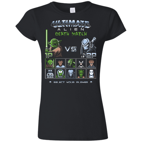 T-Shirts Black / S Ultimate Alien Deathmatch Junior Slimmer-Fit T-Shirt