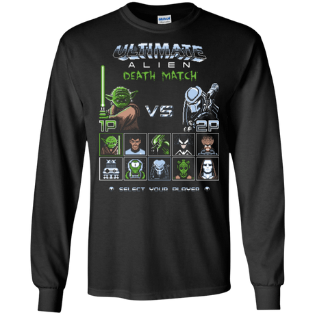T-Shirts Black / S Ultimate Alien Deathmatch Men's Long Sleeve T-Shirt