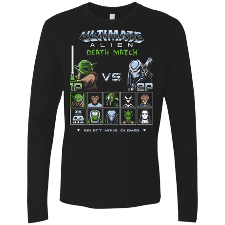 T-Shirts Black / S Ultimate Alien Deathmatch Men's Premium Long Sleeve