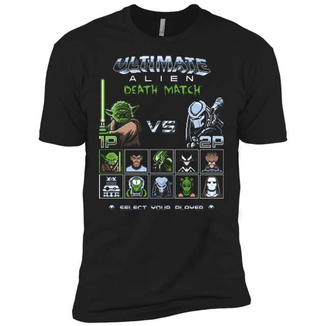 T-Shirts Black / X-Small Ultimate alien deathmatch Men's Premium T-Shirt
