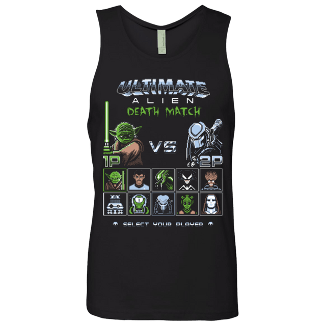 T-Shirts Black / Small Ultimate alien deathmatch Men's Premium Tank Top
