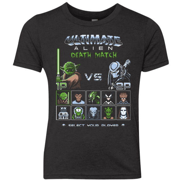 T-Shirts Vintage Black / YXS Ultimate alien deathmatch Youth Triblend T-Shirt