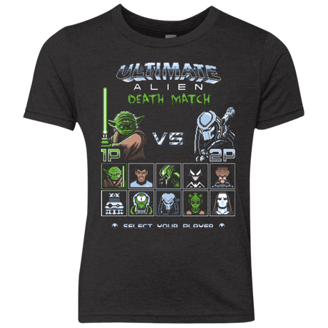 T-Shirts Vintage Black / YXS Ultimate alien deathmatch Youth Triblend T-Shirt