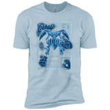 T-Shirts Light Blue / YXS ULTIMATE BLUE PRINT Boys Premium T-Shirt