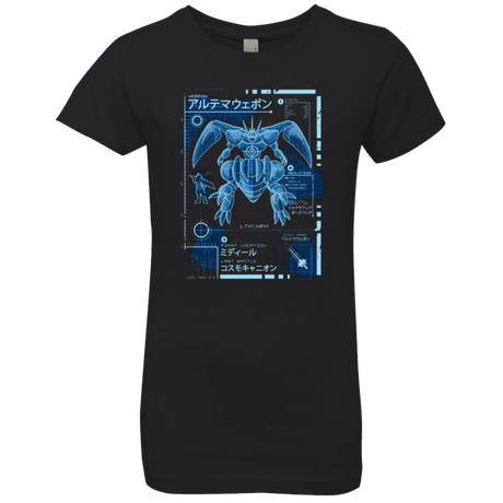 T-Shirts Black / YXS ULTIMATE BLUE PRINT Girls Premium T-Shirt