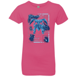 T-Shirts Hot Pink / YXS ULTIMATE BLUE PRINT Girls Premium T-Shirt