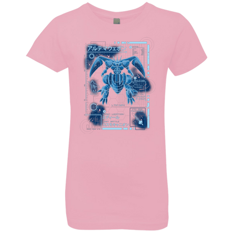 T-Shirts Light Pink / YXS ULTIMATE BLUE PRINT Girls Premium T-Shirt